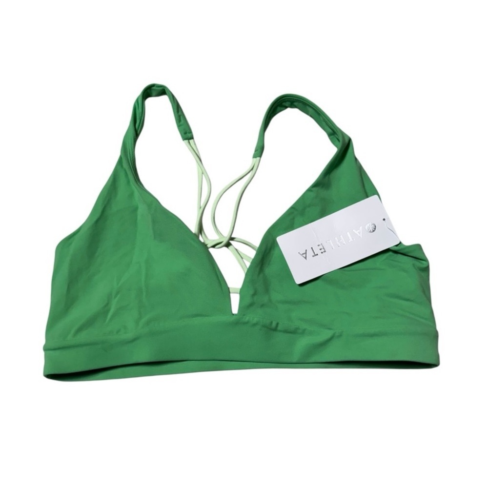 Athleta Solace Keyhole Bra A/C NWT XL in color Valley - Picture 6 of 7